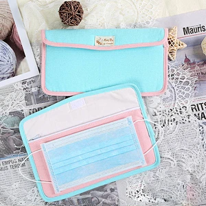 General temporary storage clip folder made of food-grade silicone face Masking storage bag