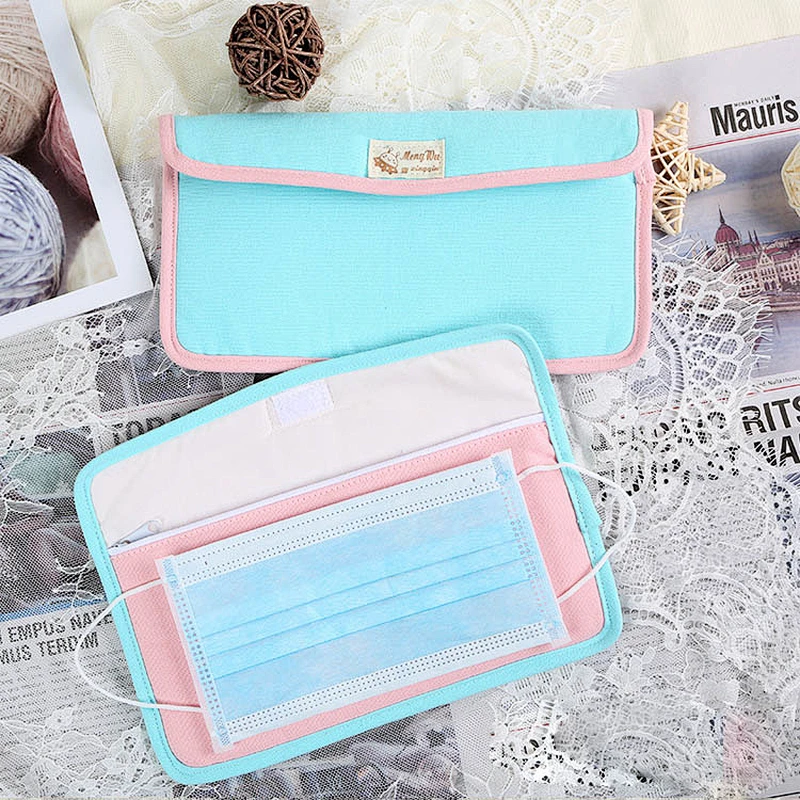 General temporary storage clip folder made of food-grade silicone face Masking storage bag