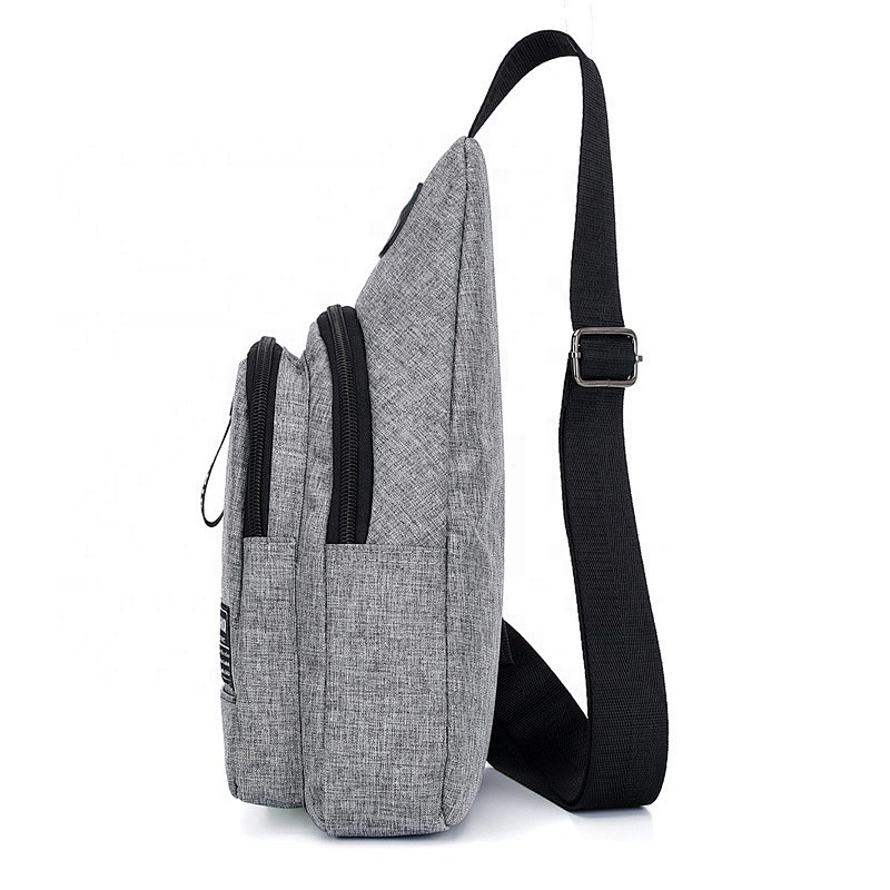 High quality Man chest bag Student canvas casual version shoulder bag Oxford fabric travel cross-body bag
