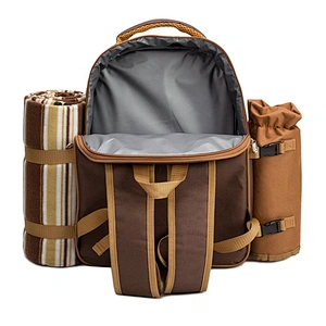 Custom logo Waterproof Picnic Backpacks Bags Insulated Wine bag Big Capacity Ice Thermal Insulated Wine Bottle Cooler Bags