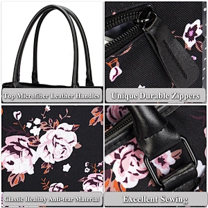 Large Capacity Stylish Multi-Function Portable Travel Diaper Tote Bag Organizer Shoulder Bag Baby Bag