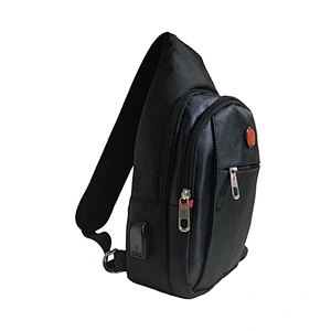 Hot sale Polyester Chest Daypack Durable Men's Shoulder Crossbody Sling Bag