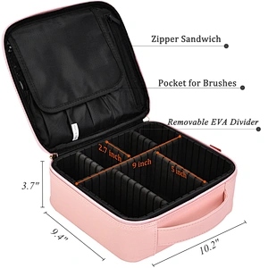 Custom Waterproof Pu Marble Travel Makeup Bag Private Label White Cosmetic Cases Printed Organization Toiletry Bags With Handle