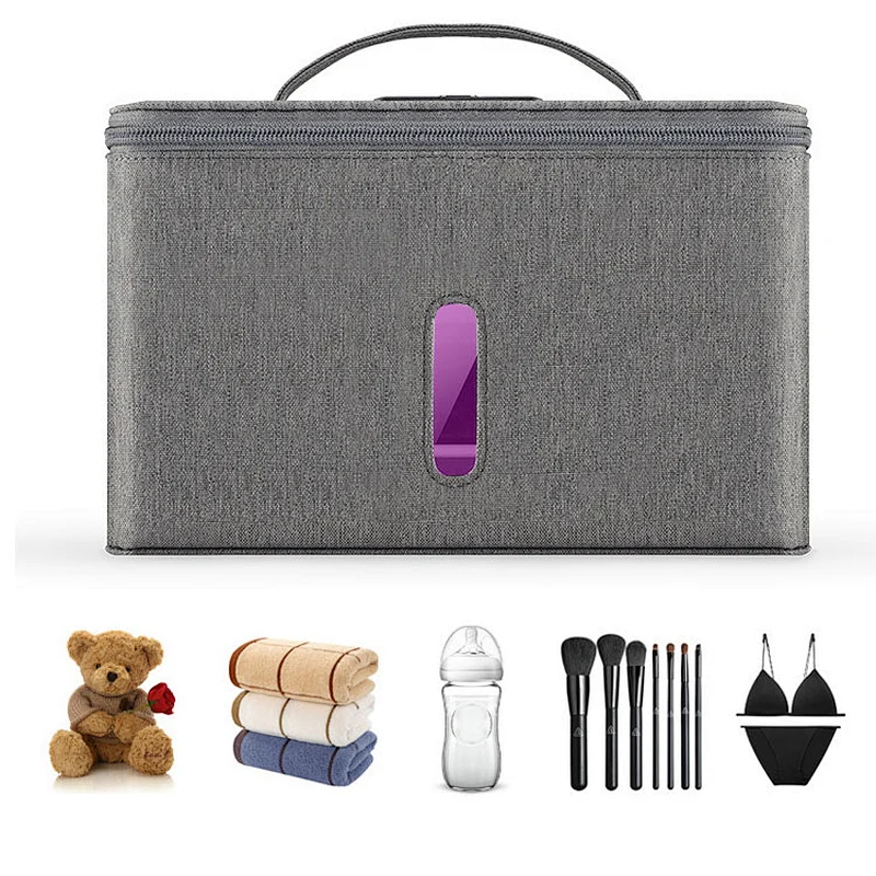 Large Foldable Portable Phone UV-C Germicidal Travel Handbag UV Light Sanitizer Bag Box Protective Sterilizer Baby diapers bag