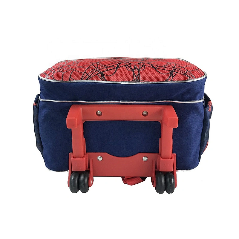 hot sell spider New fashion child school bag Kids Travel Rolling Luggage Bag back to school trolley school bags