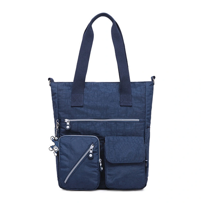 Blue Stylish Ladies Hand Travel Bag Messenger Bag Factory Custom Ladies Hand Bag Leather Bags Purses And Handbags Women