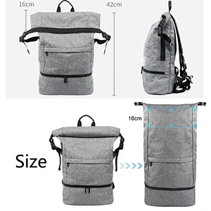 Vintage Laptop Backpack Durable Business College Travel Daypacks bags for men and women