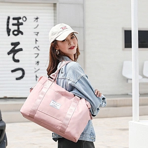 Manufacturers direct portable travel bags dry wet separation fitness sports bags large capacity waterproof folding travel bags