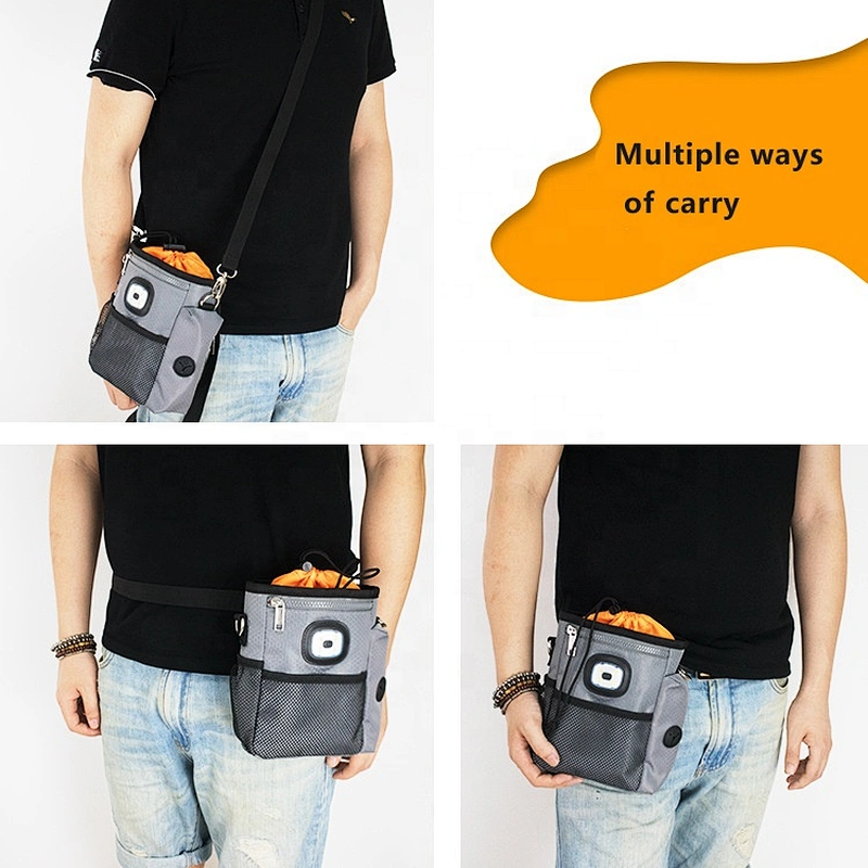 Pet training kit with LED light dog training kit dog snacks bag  portable waterproof training kit