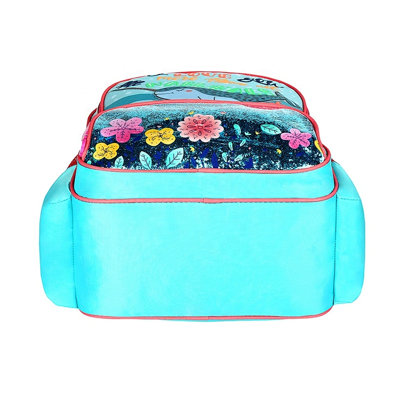 Custom Kids Cartoon smiggle School Bag Set With Double Sequins