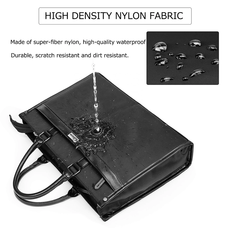 new design custom logo laptop briefcase bag fashionable cross body nylon laptops bag 15.6 inch waterproof for men