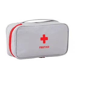 Portable First Aid kit Bag box Emergency Bag with Swivel Hook and Rubber Handle to Carry outdoor survival