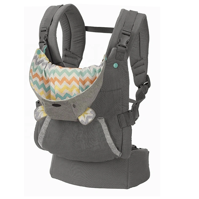 New Arrivals Adjustable Safely Carrier Baby wrap in Front or Back Newborn Sling Wrap Hoodie Baby Carrier