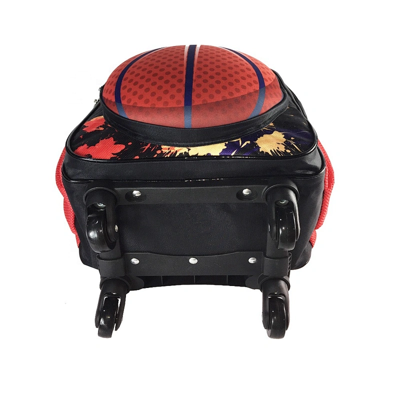 Multifunction Wheeled Basketball kids backpack school trolley bags for children