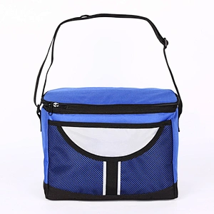 China Supplier custom print waterproof custom logo large picnic aluminium foil thermal ice insulated lunch cooler bag