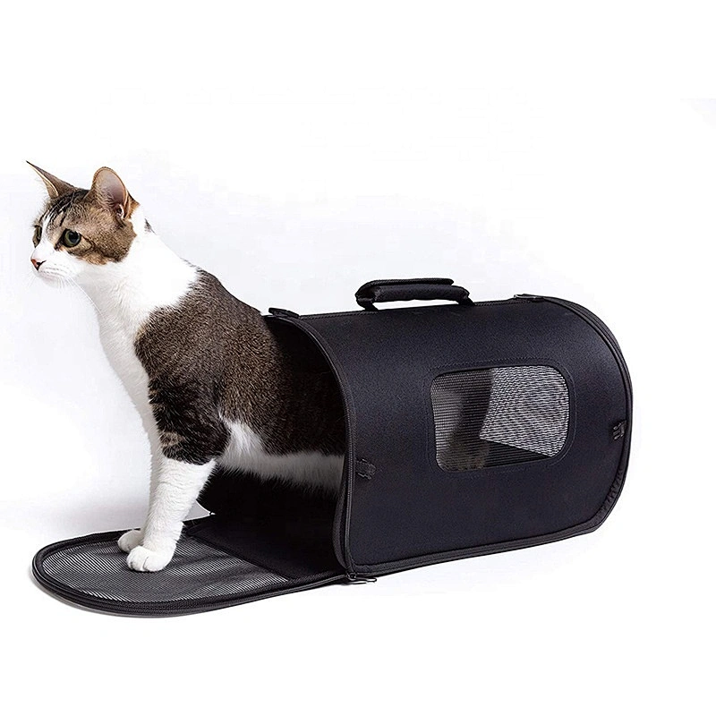 Creative folding Breathable ventilated Capsule Traveler Airline Approved for Cats and Dogs Pet Carrier
