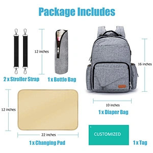 2020 Hot Selling Simple Business Super Daddy Bag Multifunctional Large Capacity Mother Backpack