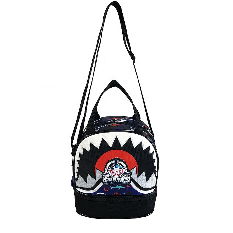 Wholesale Insulated  Customized Cartoon 420D Polyester insulated  Cooler bag Lunch Bags ice basket for School Kids
