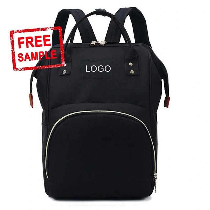 FREE SAMPLE 2020 New Style Portable mother care diapers bag backpack mochila panalera outdoor lequeen baby diaper mommy bag
