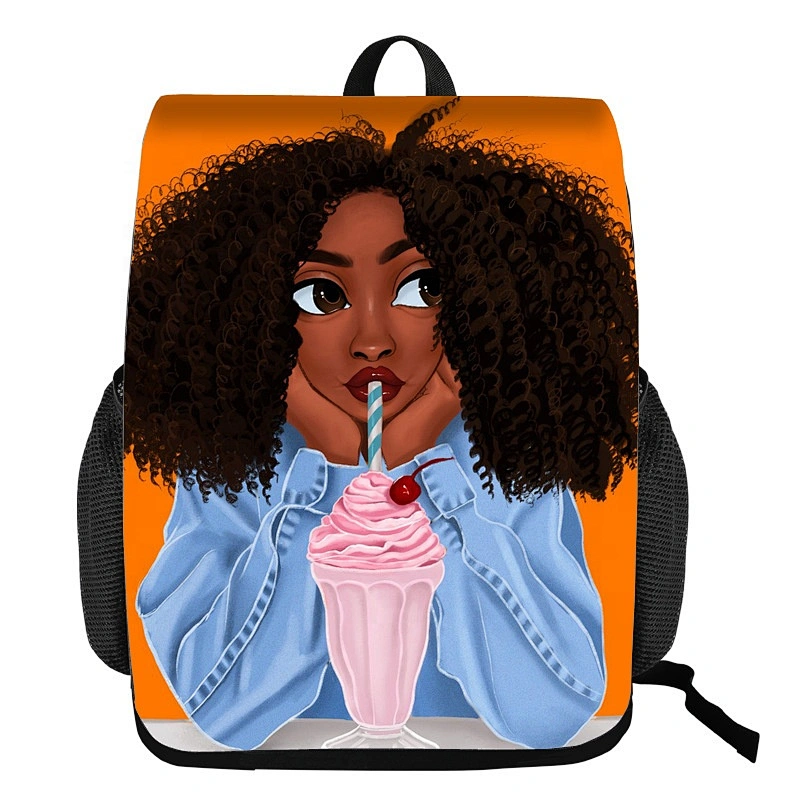 2020 Change Piece Custom Pattern Waterproof Beam Bag College StudentWomen School bags Kids School Backpack for Girl and Boy
