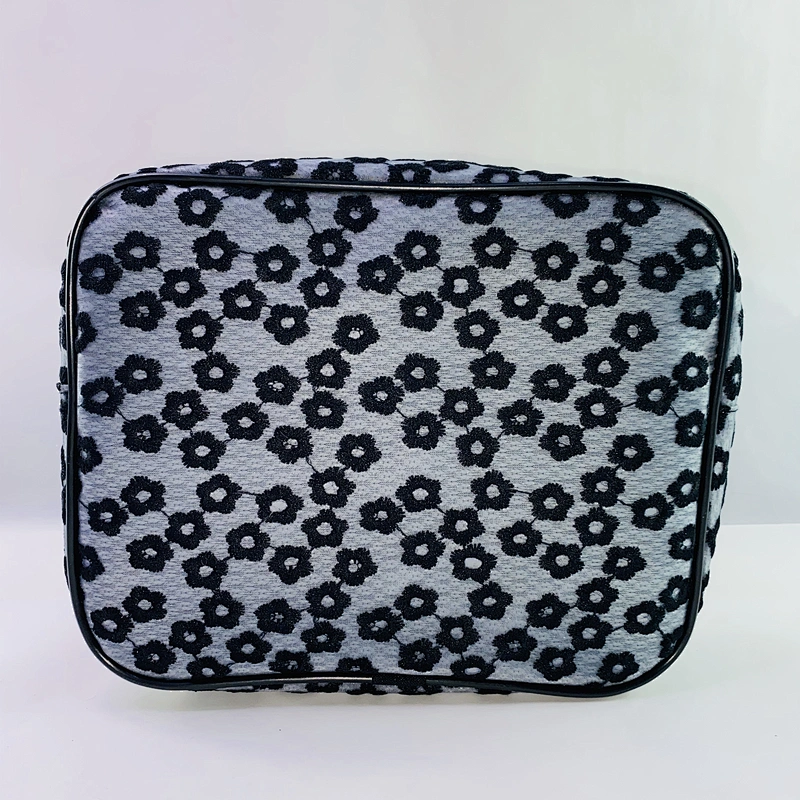 daisy embroidery tpu trending pvc bag Handbag cosmetic makeup evening party bags Other+Special+Purpose+Bags