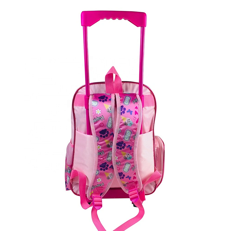 Multi-use Carry On Kid School Bags Wheeled Travel Trolley backpack luggage bags