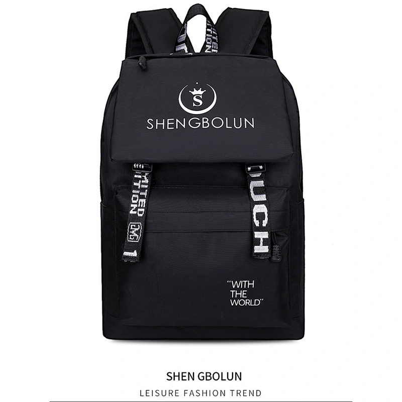 Back Bag Pack Fashion Man Backpack, Black Backpack For Man luminous The large capacity