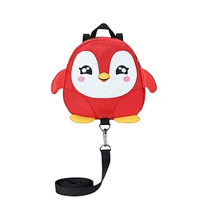 Toddler Girls Boys Cute Penguin Backpacks Cute kindergarten school bag with Safety Leash Kid Child Anti-Lost Bags for 2-5 Years