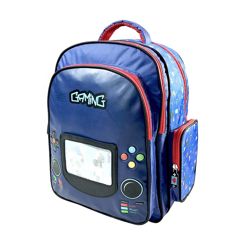 Manufacturer High quality waterproof wholesale cartoon boy children kid leather  backpackschool bags kids student school bag