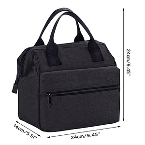 Wholesale Custom Logo Grocery Food Aluminium Foil Thermal Insulated Delivery wine Lunch Cooler Bags