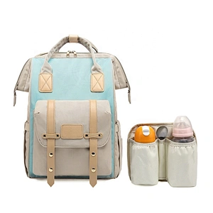 2020 new design nappy backpack for mothers and Babies insulated diaper backpack