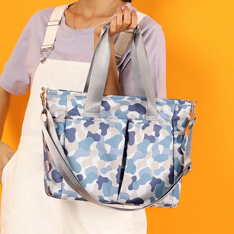 Fashion mummy Travel handbag stylish Tote diaper bag changing handbag mommy baby nappy bag Baby Diaper Bag for Outdoor