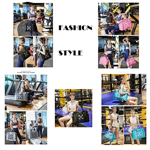 2020 New High Quality Nylon Custom Waterproof Gym Bag Compartment sport womens Yoga Outdoor Duffle Bag