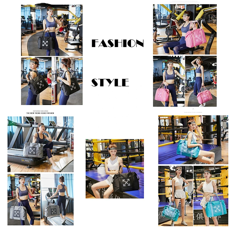 2020 New High Quality Nylon Custom Waterproof Gym Bag Compartment sport womens Yoga Outdoor Duffle Bag