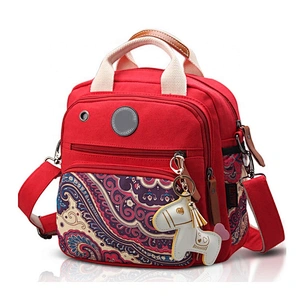 Factory wholesale large baby handbags functional adult diaper bag nappy care backpack