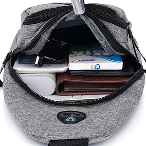 High quality Man chest bag Student canvas casual version shoulder bag Oxford fabric travel cross-body bag