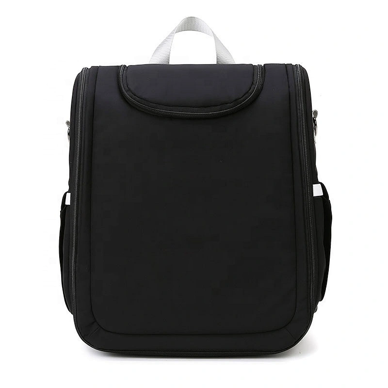 Amazon new travel Foldable Waterproof Changing Station Backpack Portable Baby Bed Mommy Bag Diaper Bag with Bassinet