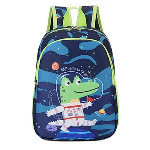 Custom Logo Kindergarten Backpack Polyester Cheap Promotion Kids School Bags