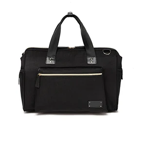 Multi-function Outdoor Unisex Stylish Polyester Diaper Bag Backpack Baby Changing Bags With Bottle Warmer