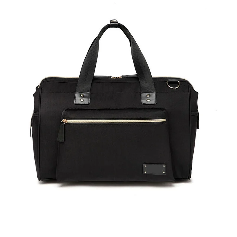 Multi-function Outdoor Unisex Stylish Polyester Diaper Bag Backpack Baby Changing Bags With Bottle Warmer