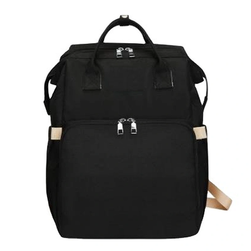 2020 New Portable Folding  Mummy Bag Multifunctional Fashionable Large Capacity Outing Burden-Reducing Diaper Bag Backpack