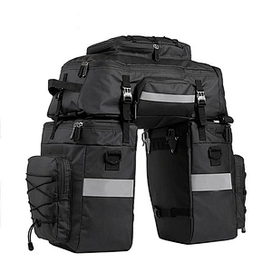 Dropshipping Outdoor Waterproof Bicycle Tail Bag Cycling Bike Back Seat Oxford Cloth Saddle Bag For BikeTail Backpack Black Hot