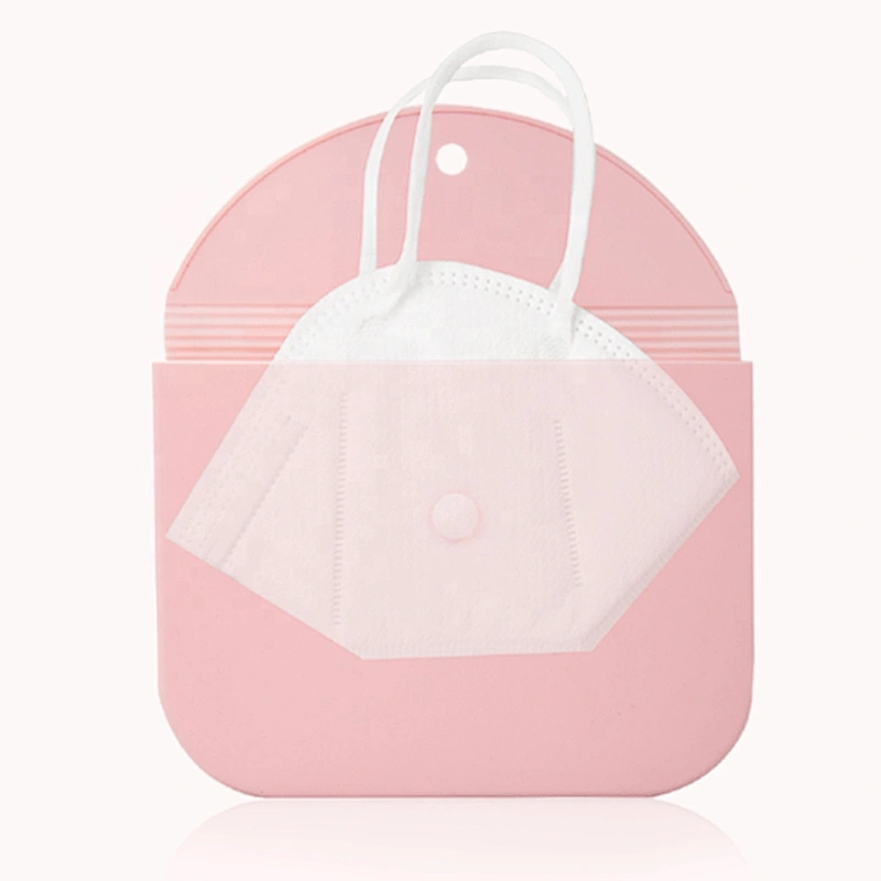 Colorful Mouth Face Masking Silicone Packaging Container Storage Keeper Case Bag Dustproof Holder Organizer Storage Bags
