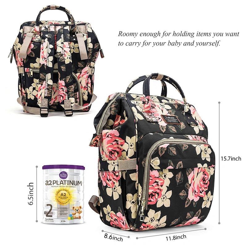 2020 Stylish Waterproof Large Capacity Maternity Mummy Bag Durable and Stylish Nappy Bags Baby Diaper Bag Backpack