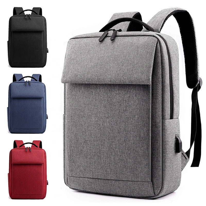 Small MOQ Water-Resistant Travel Leather PU Backpack for Men Business Laptop Backpack Computer Bagpack
