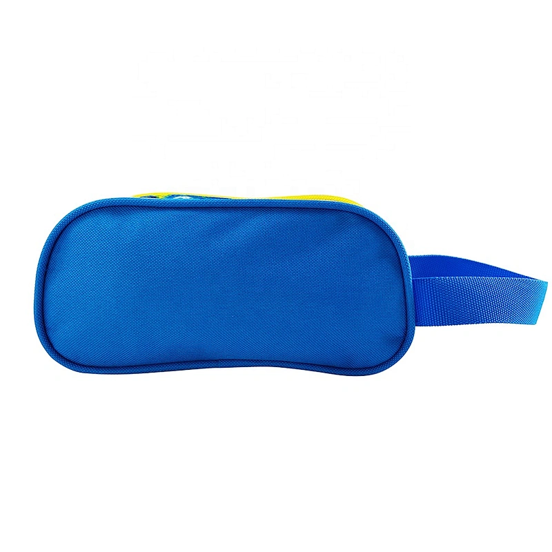 wholesale hot sell Cute Simple melange soccer students Packing cute kids School Office Pencil Pouch Case Bag for school boy