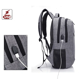 New design special shoulder computer bag USB men's backpack leisure wearable business computer bag travel backpack
