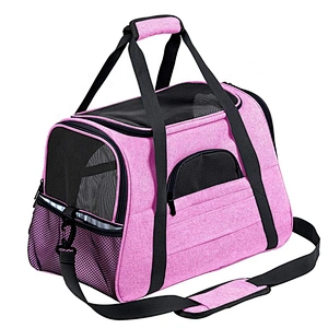Amazon Hot Seller Soft-Sided dog pet carrier Airline Approved Portable  Travel Carry Bag Folding Pet Carrier Travel pet bag