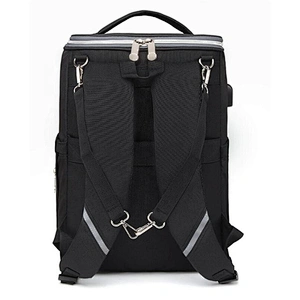 FREE SAMPLE wholesale custom large baby diaper bags backpack mommy travel stroller changing baby mother care baby for Mom