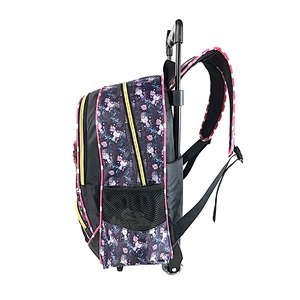 Children School Bags Kids Travel Rolling Luggage Bag trolley school girls bags backpacks Child Book Bag